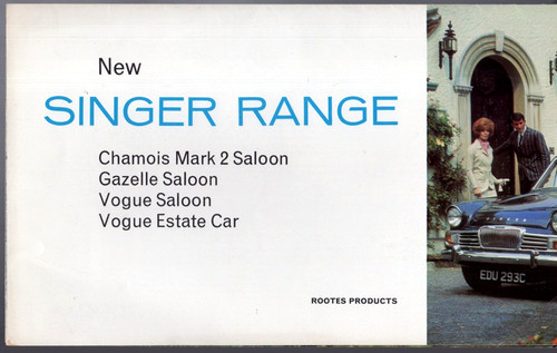 Singer range 1965 - 1965-1966, uk