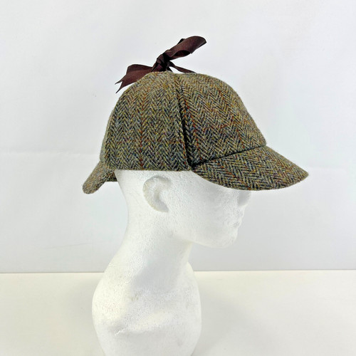 Harris tweed deerstalker hat - tweed,