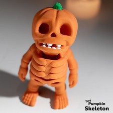 3D Printed Tiny Pumpkin