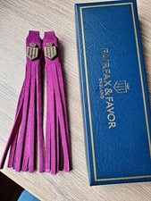 Fairfax & Favour Suede Tassels