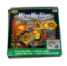 Micro Machines Battle Vision Jungle Military Playset Vtg 1990s Toy - D43 O462