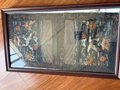 Antique chinese silk - antique,
