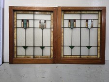 ANTIQUE AMERICAN STAINED GLASS