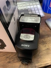 sony hvl43m flashgun - comes with adapter and batteries 