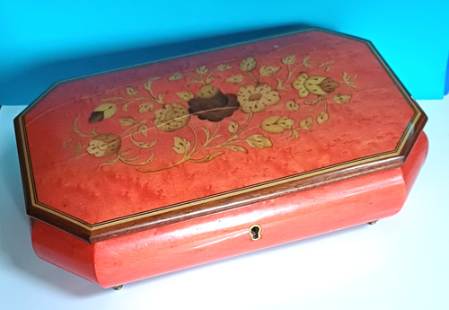 Vintage italien reuge floral - vintage,