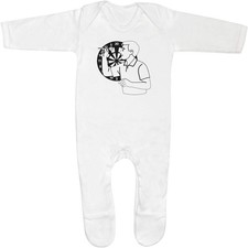 'Darts Player in Action' Baby