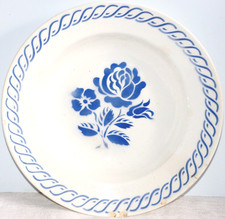 Vintage French Blue Floral