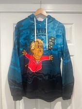 Unisex Mr GuGu And Miss Go Hooded Jumper Size Large