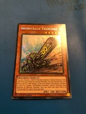 YUGIOH Secret Rare Infinitrack Trencher INCH-EN005 1st Edition