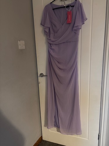Purple bridesmaid dress - bridesmaid, dress,