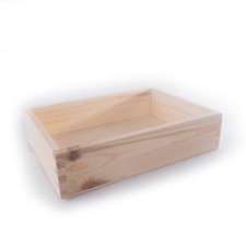 Rectangular Wooden Open Top