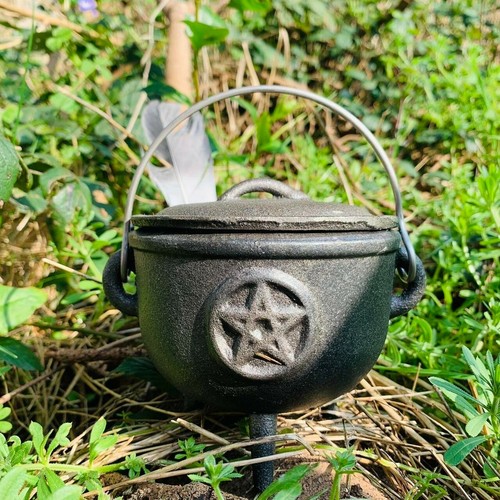 Vintage 11cm cast iron forged - vintage,