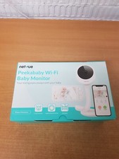 Peekababy- Baby Monitor with Camera and Audio, Smart Baby Monitor with 4-in-1 