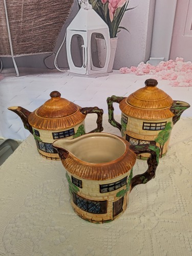 Beswick jug and pots - beswick,