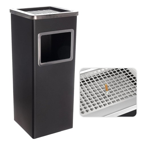 Large stainless steel trash - stainless,