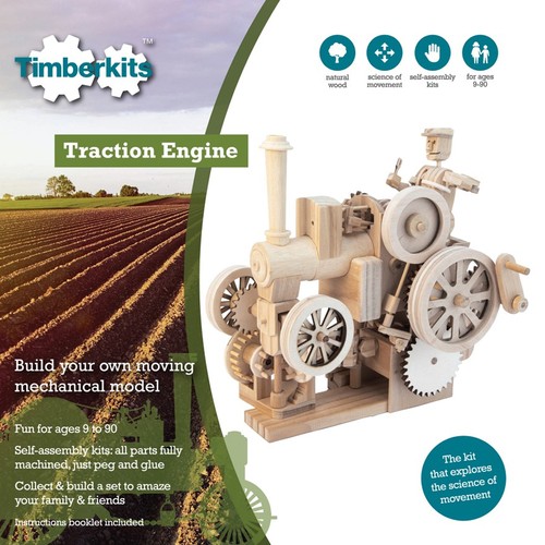 Timberkits traction engine - timberkits,