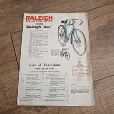 Vintage Raleigh Cycles