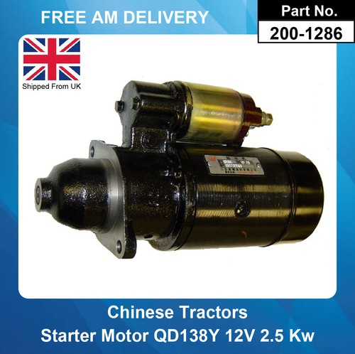 Starter motor for chinese - motor,
