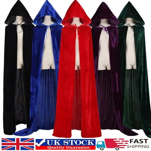Adult velvet hooded - adult, robe