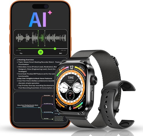Smart watch with voice - smart,