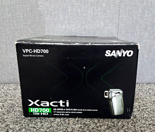 Sanyo xacti vpc hd700 720p - vpc-hd700, hd