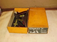 Boxed Stanley Bailey No 4 plane, near mint, great Christmas present
