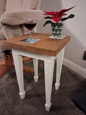 Handmade Mahogany and Oak Side