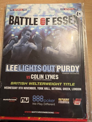 Boxing program featuring lee - boxing,