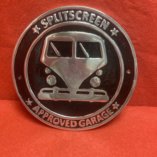 Volkswagen cast iron sign - iron,