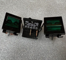 Green NEON Rocker Switch