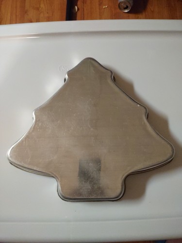 Christmas tree cake mold tin - christmas,