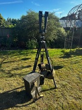 Ww2 Post War German Soviet Donkey Ear Binoculars With Tripod