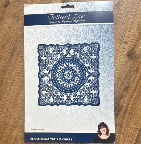 Tattered lace flourishing - tattered,