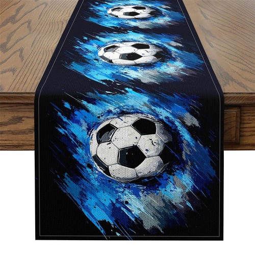 Football soccer table runner - soccer,