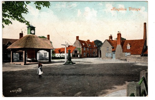 Houghton village 1914 - houghton,