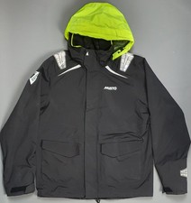 Musto Performance BR1 Men’s Sailing Jacket Coat Blue Hooded Size Medium