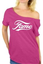 Fame  off the shoulder t shirt