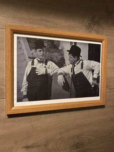 Framed laurel and hardy - and,