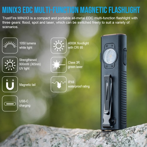 Trustfire minix3 1050lm - minix3, led