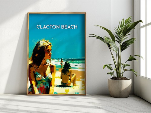 Clacton beach glorious - beach, ❤