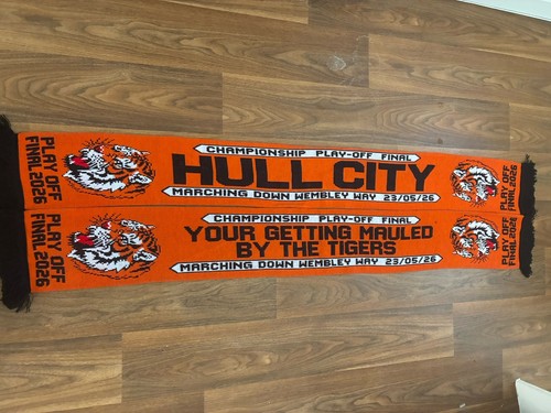 Hull city wembley final scarf - hull,
