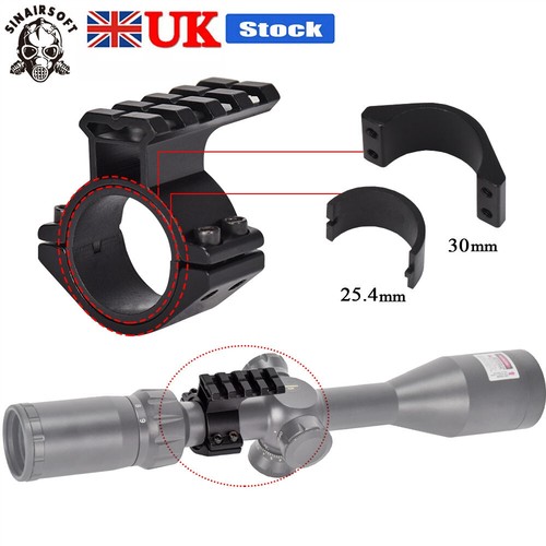 Scope barrel mount 4mm - mount, 25.4mm