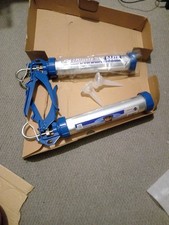 2 Hippo Dual Application Gun 310ml 380ml 410ml Silicone Mastic Caulk Sausage Gun