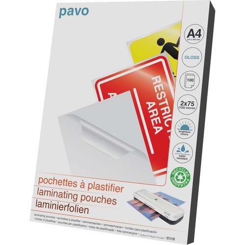 Pavo laminating pouches - pavo,