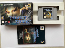 N64 PERFECT DARK GAME BOXED WITH MANUAL TESTED AND WORKING NINTENDO 64