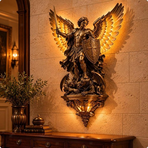 Angel wall sconce - angel,
