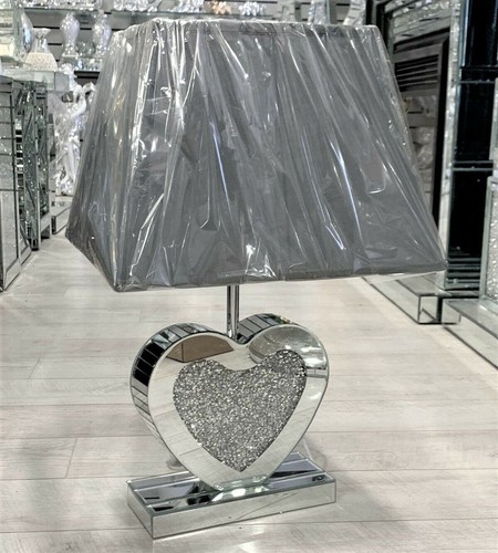 Mirror table lamp - table, shade