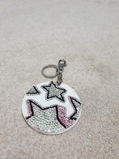 SPARKLY WHITE SILVER DIAMANTE