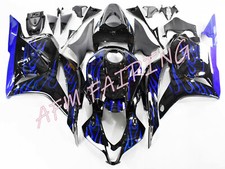 Black Blue Flame ABS Injection