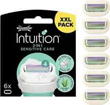 WILKINSON SWORD Intuition Sensitive Care For Women No Shave Gel Needed 6 blades